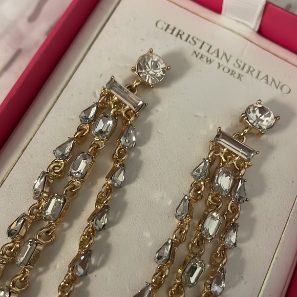Christian Siriano New York earrings NWT - Picture 1 of 3